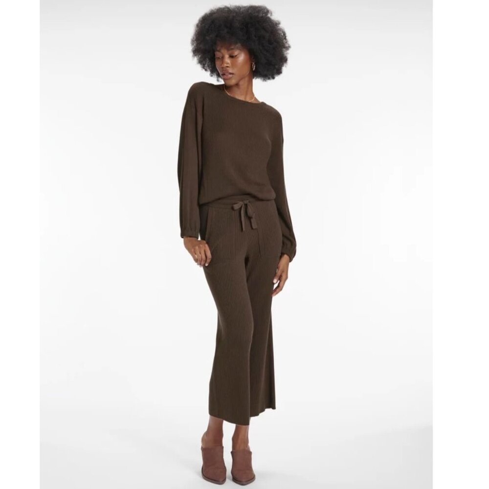 Splendid Georgie Cashblend Rib Sweater and Pant Set
